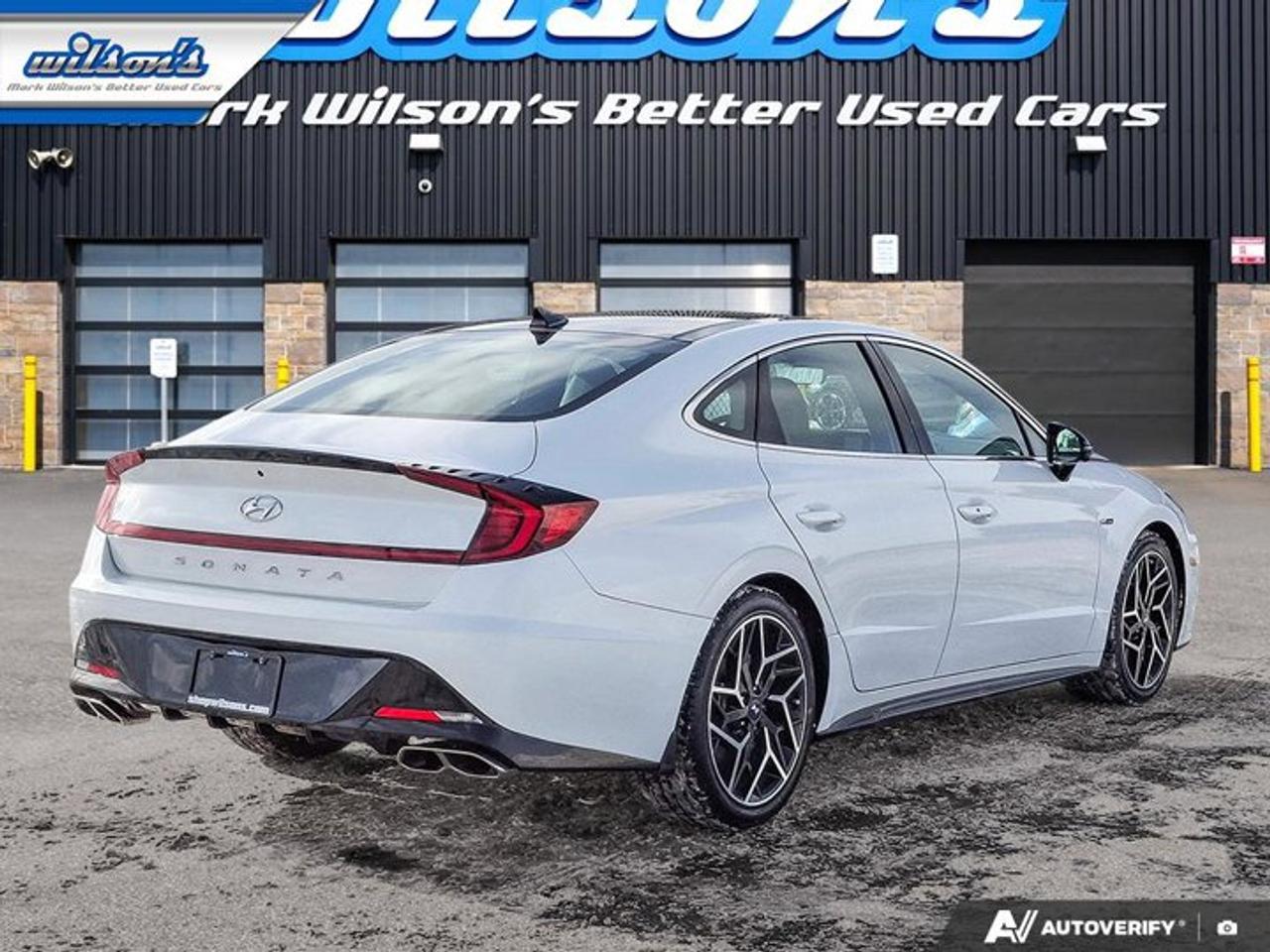 2022 Hyundai Sonata N Line | Pano Roof | Leather | Heated Seats + Steering | Remote Start | Adaptive Cruise | and More ! Photo4