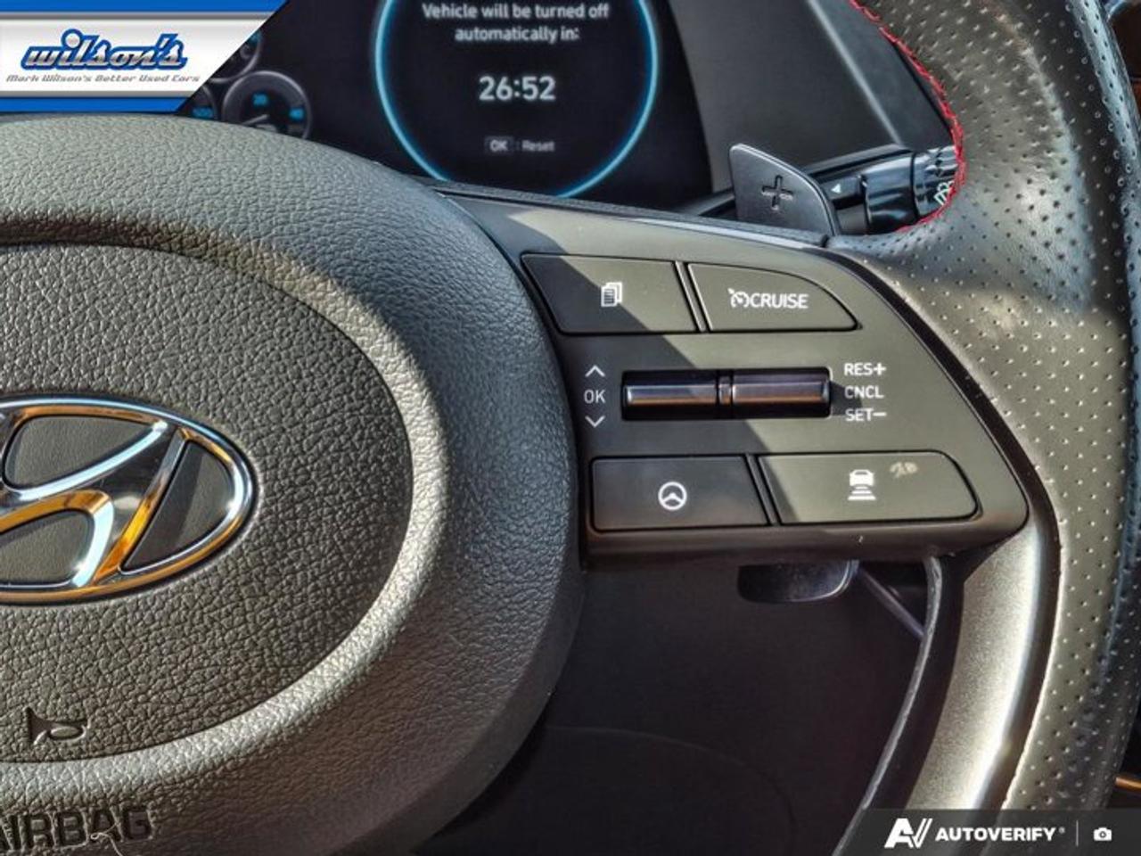 2022 Hyundai Sonata N Line | Pano Roof | Leather | Heated Seats + Steering | Remote Start | Adaptive Cruise | and More ! Photo