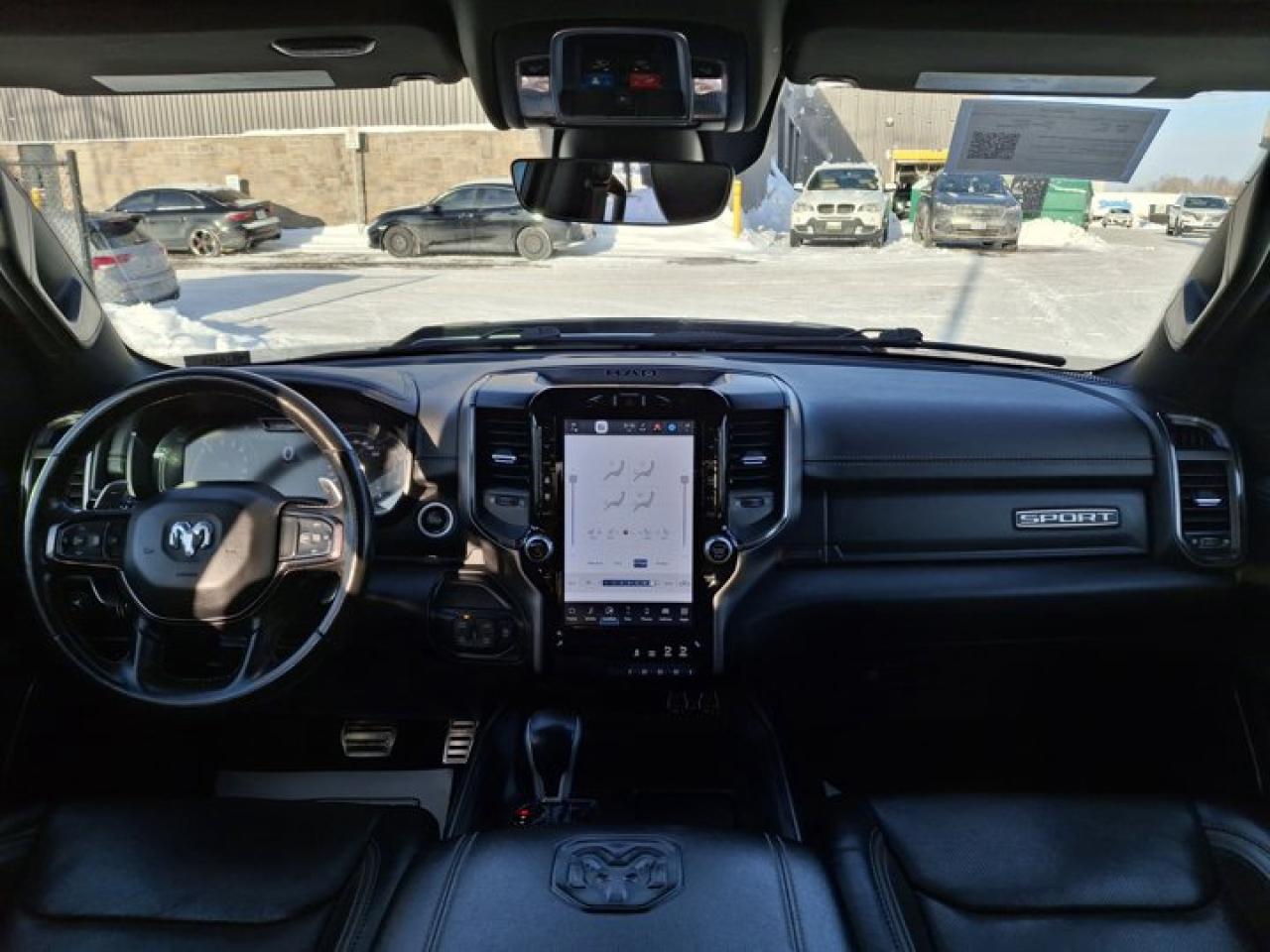 2023 RAM 1500 Sport Crew 4X4 | Hemi | GT Pkg | 3.92 Ratio | Leather | Cooled + Heated Seats | Remote Start & More! Photo