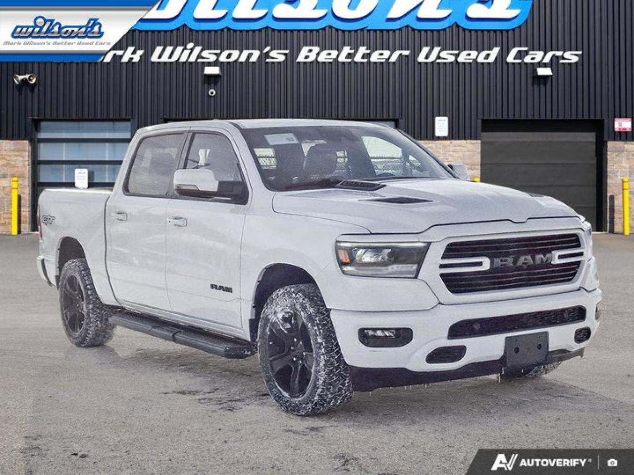 2023 RAM 1500 Sport Crew 4X4 | Hemi | GT Pkg | 3.92 Ratio | Leather | Cooled + Heated Seats | Remote Start & More! Photo