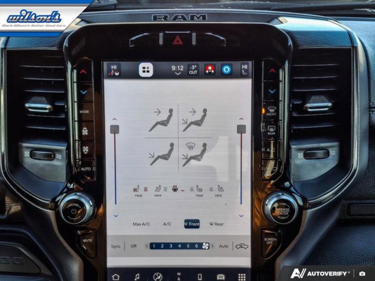 2023 RAM 1500 Sport Crew 4X4 | Hemi | GT Pkg | 3.92 Ratio | Leather | Cooled + Heated Seats | Remote Start & More! Photo