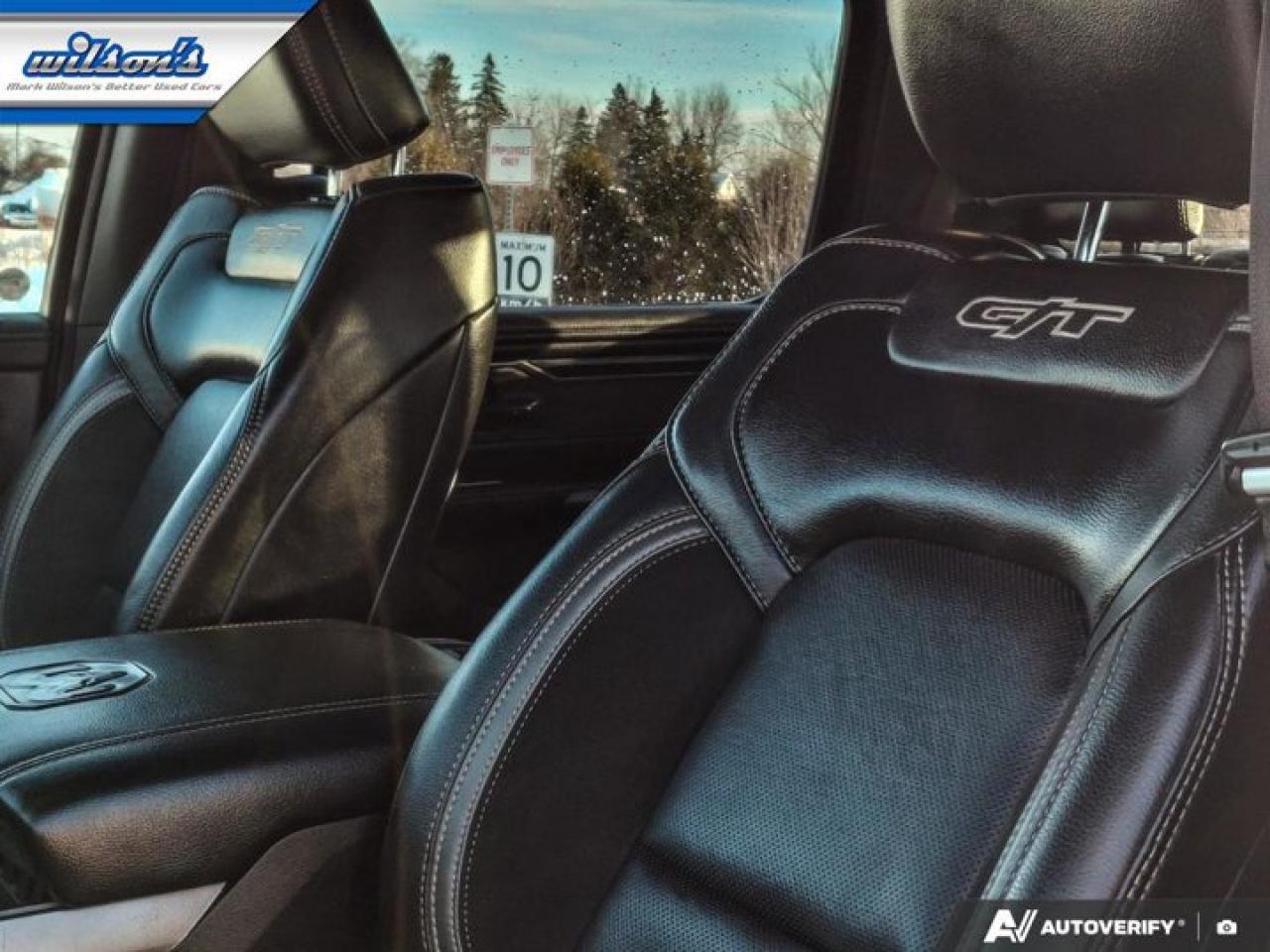 2023 RAM 1500 Sport Crew 4X4 | Hemi | GT Pkg | 3.92 Ratio | Leather | Cooled + Heated Seats | Remote Start & More! Photo