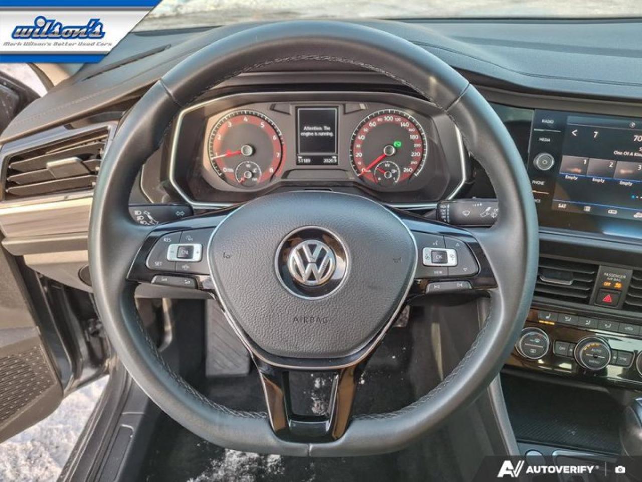 2020 Volkswagen Jetta Highline | Leather | Sunroof | Heated Seats | CarPlay + Android | Rear Camera | and More ! Photo