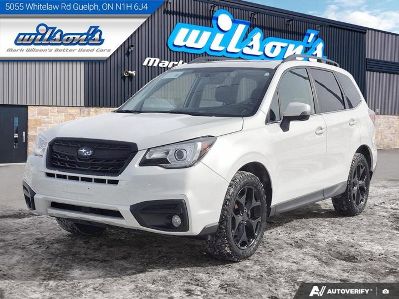 2017 Subaru Forester Limited w/Tech Pkg AWD | Leather | Sunroof | Nav | Heated Wheel + Seats | Adaptive Cruise & More ! Photo