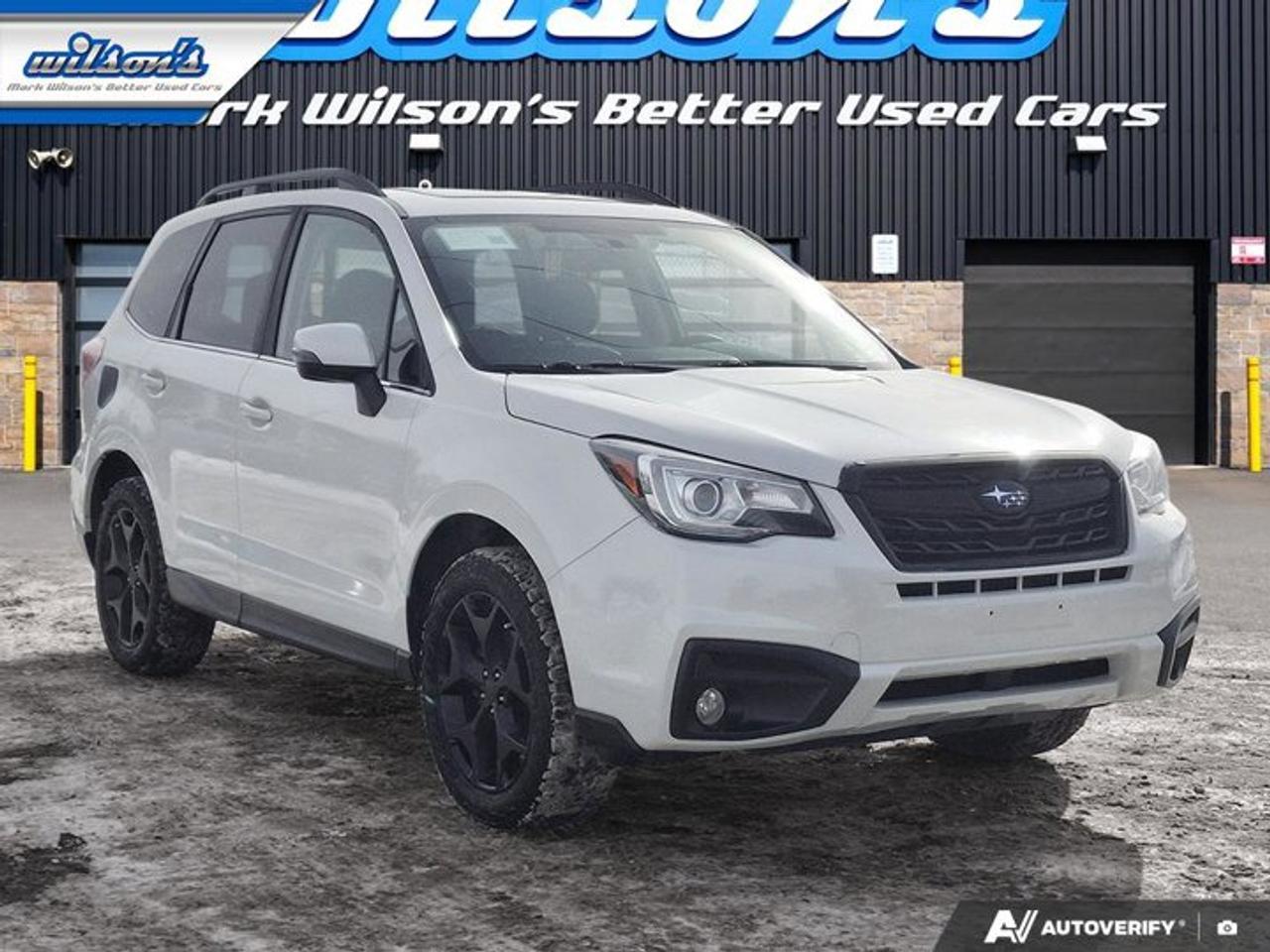 2017 Subaru Forester Limited w/Tech Pkg AWD | Leather | Sunroof | Nav | Heated Wheel + Seats | Adaptive Cruise & More ! Photo