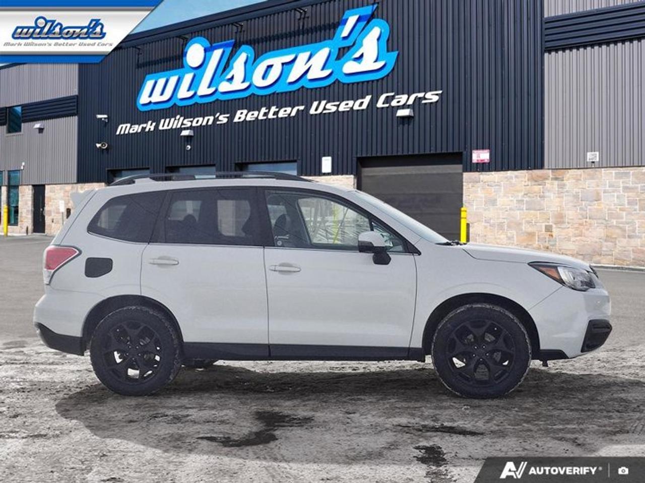 2017 Subaru Forester Limited w/Tech Pkg AWD | Leather | Sunroof | Nav | Heated Wheel + Seats | Adaptive Cruise & More ! Photo