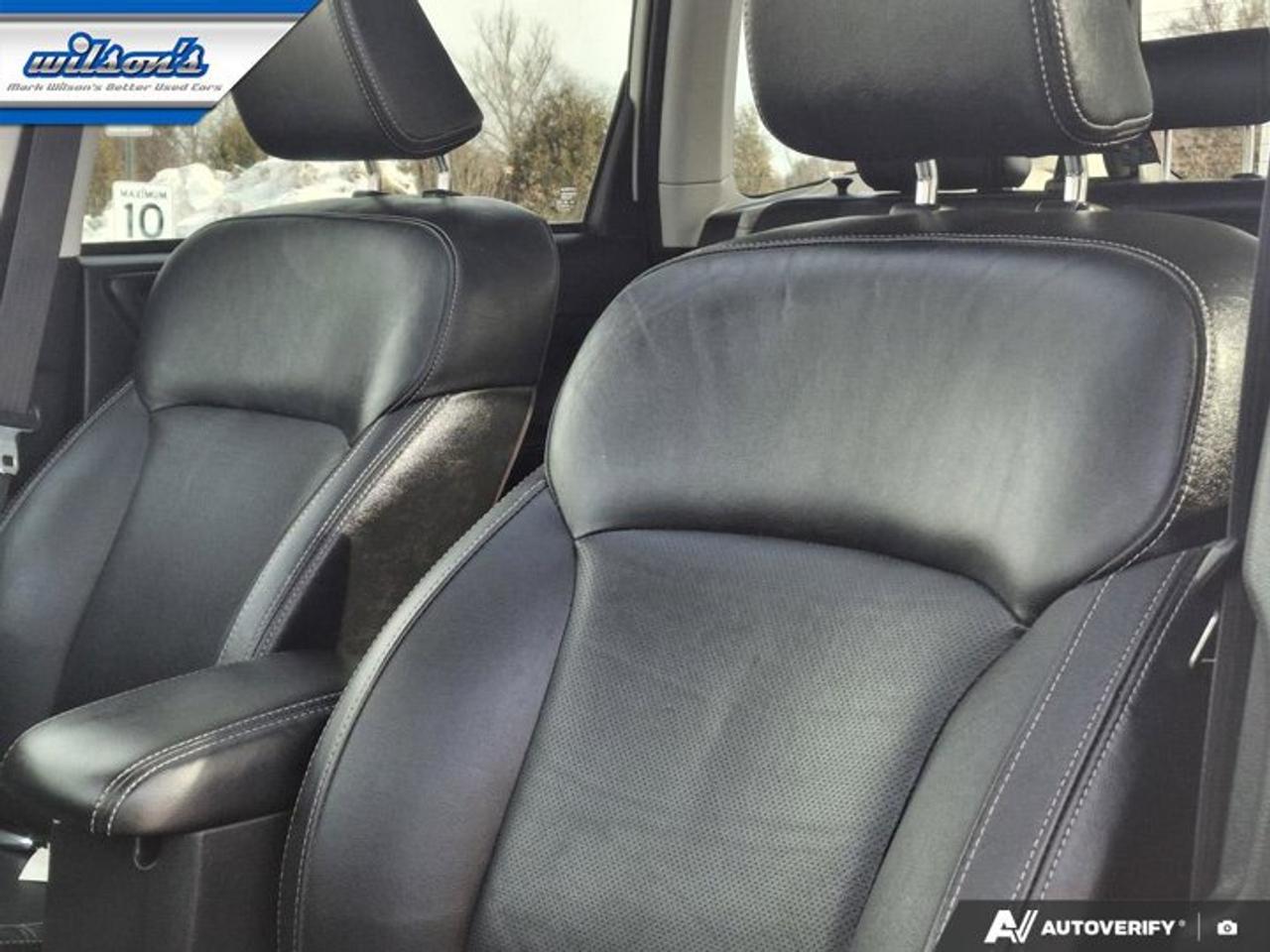 2017 Subaru Forester Limited w/Tech Pkg AWD | Leather | Sunroof | Nav | Heated Wheel + Seats | Adaptive Cruise & More ! Photo