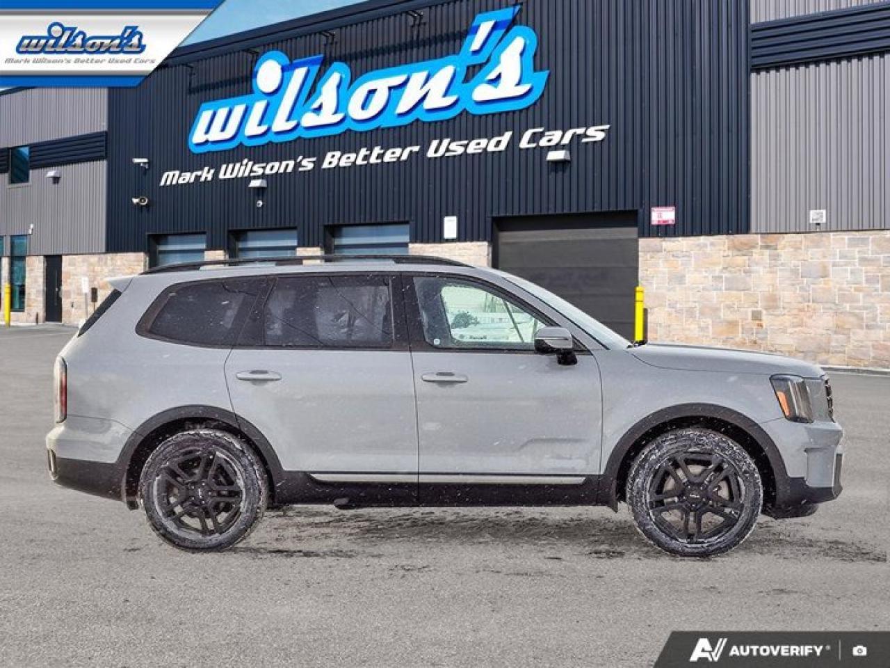 2023 Kia Telluride X-Line | Leather | HUD | Sunroof | Nav | Smart Cruise | 360 Camera | CarPlay + Android | and More ! Photo