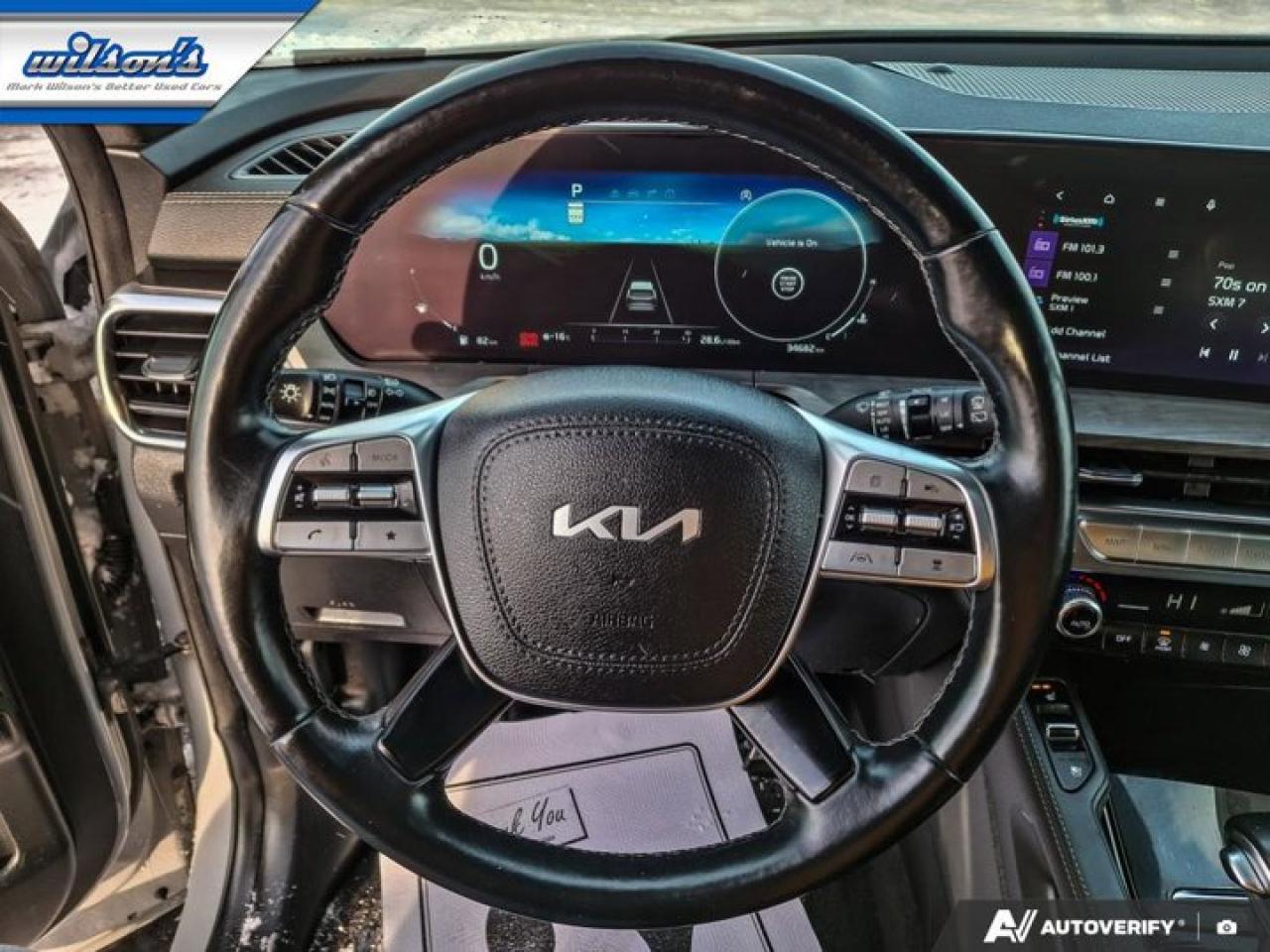 2023 Kia Telluride X-Line | Leather | HUD | Sunroof | Nav | Smart Cruise | 360 Camera | CarPlay + Android | and More ! Photo