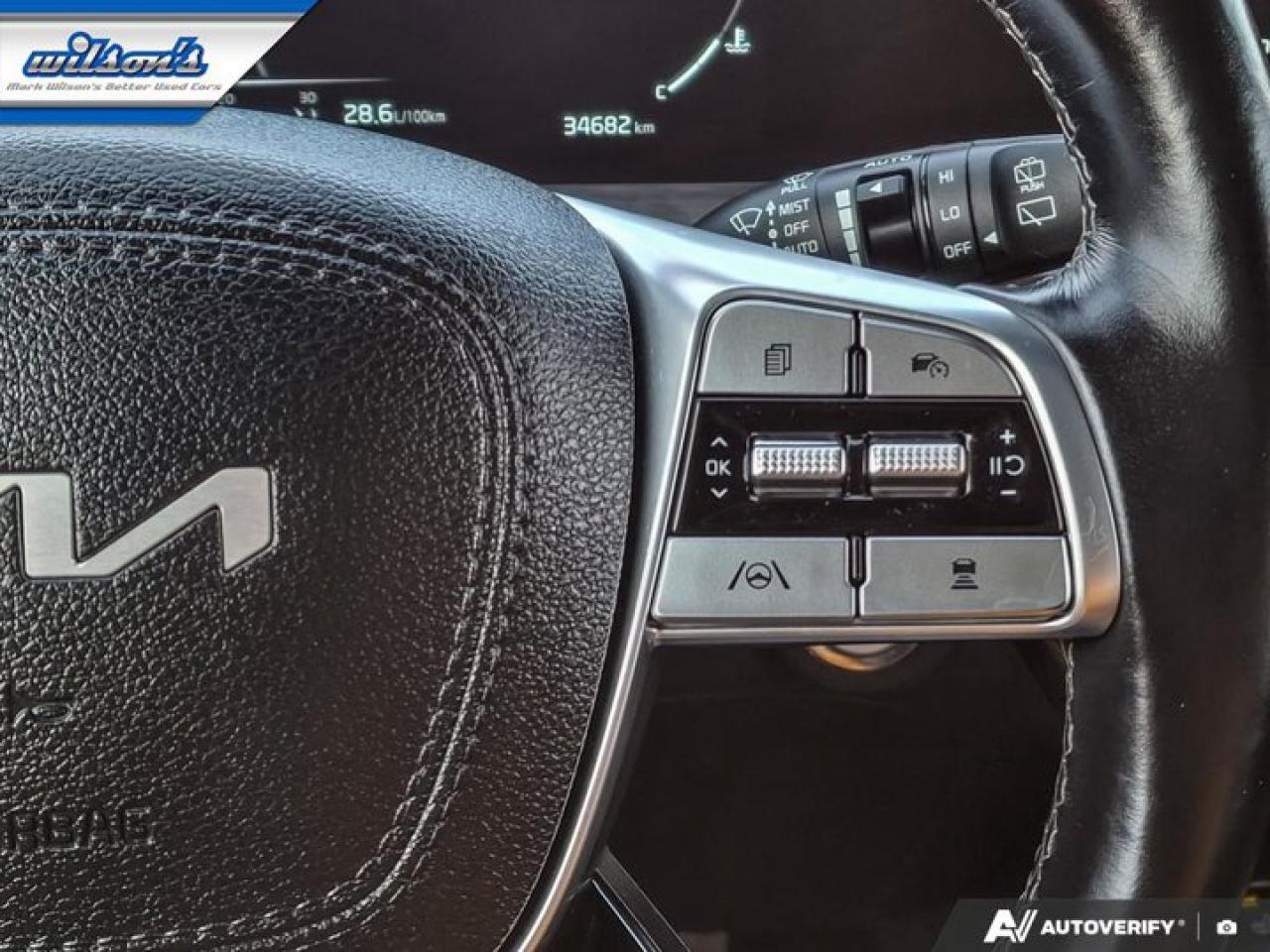 2023 Kia Telluride X-Line | Leather | HUD | Sunroof | Nav | Smart Cruise | 360 Camera | CarPlay + Android | and More ! Photo