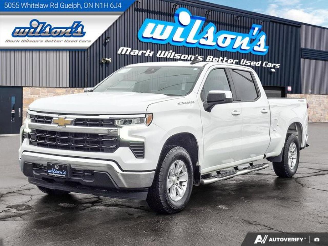 2022 Chevrolet Silverado 1500 LT Crew 4WD | Power Seat | Trailering Pkg | CarPlay + Android | Rear Cam | Heated Steering and More! Photo