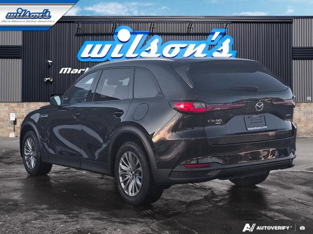 2025 Mazda CX-90 MHEV GS-L AWD | 3.3T | MHEV | 2nd Row Captain Seats | Leather | Sunroof | Heated Wheel + Seats and More ! Photo