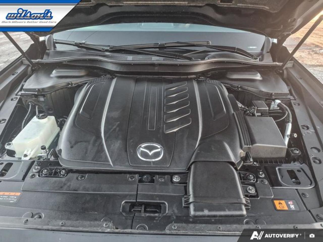 2025 Mazda CX-90 MHEV GS-L AWD | 3.3T | MHEV | 2nd Row Captain Seats | Leather | Sunroof | Heated Wheel + Seats and More ! Photo