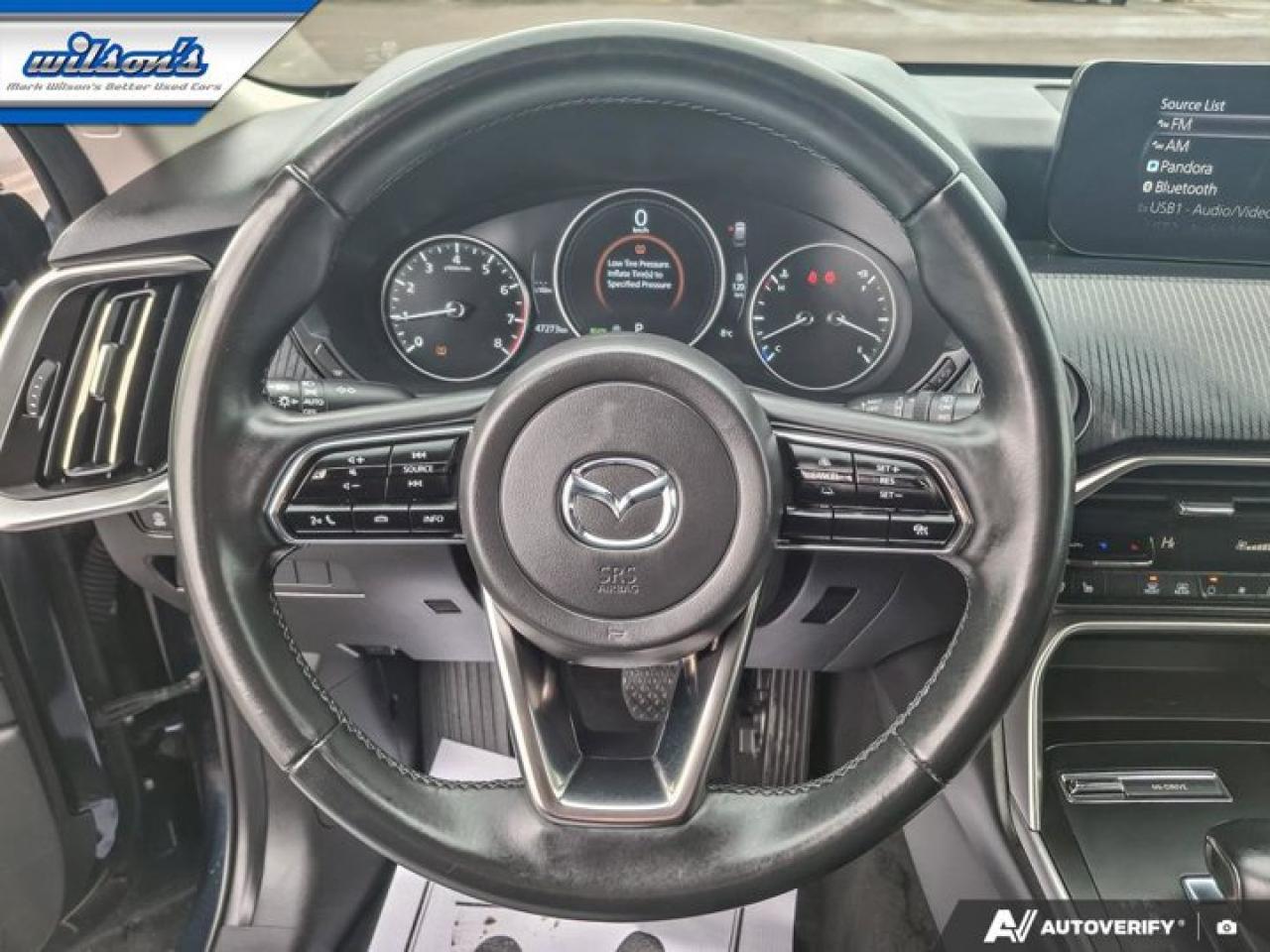 2025 Mazda CX-90 MHEV GS-L AWD | 3.3T | MHEV | 8 Passenger | Leather | Sunroof | Heated Wheel + Seats | and More ! Photo