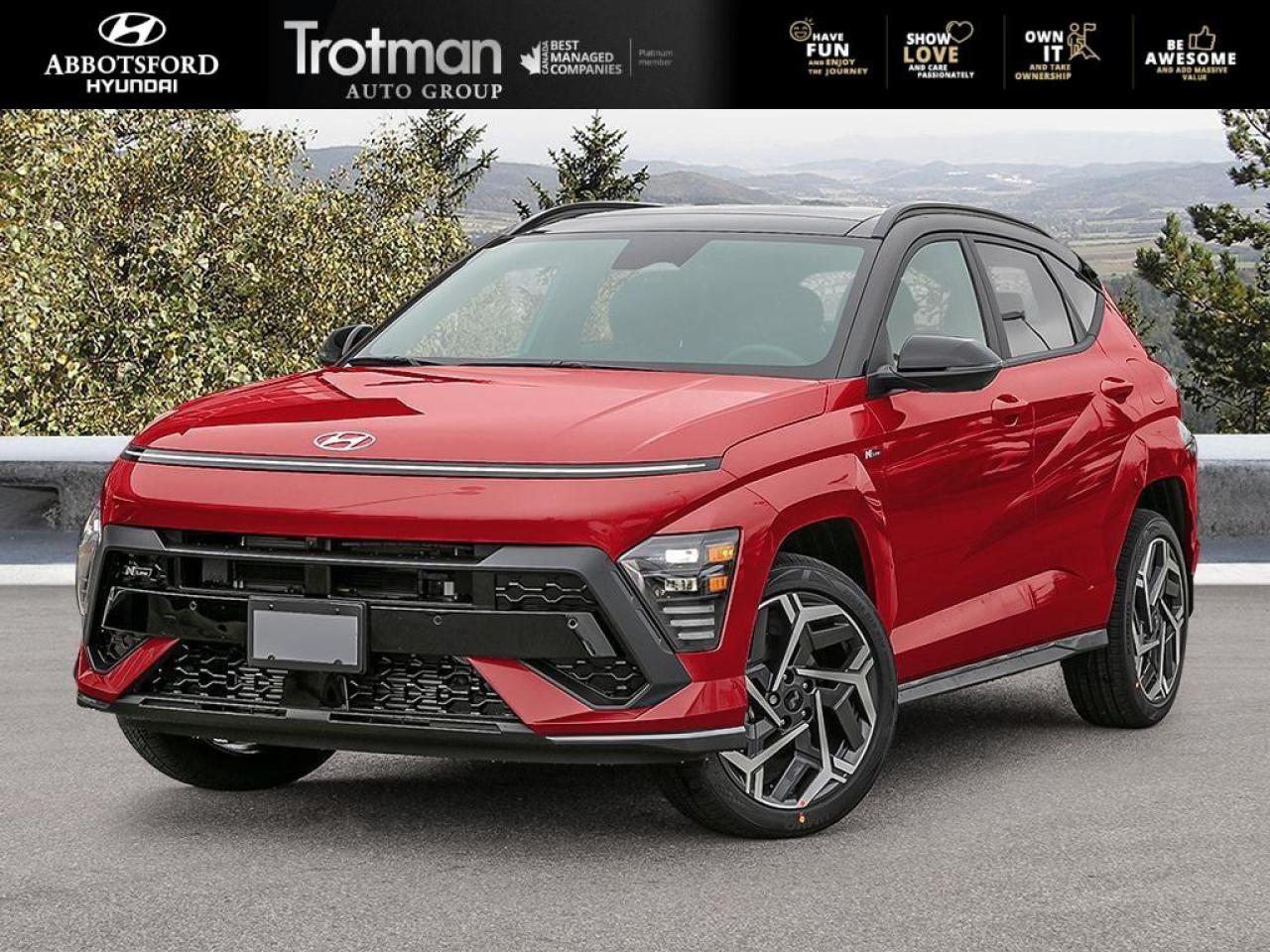 New 2026 Hyundai KONA 1.6T N Line w/Two-Tone Roof for sale in Abbotsford, BC