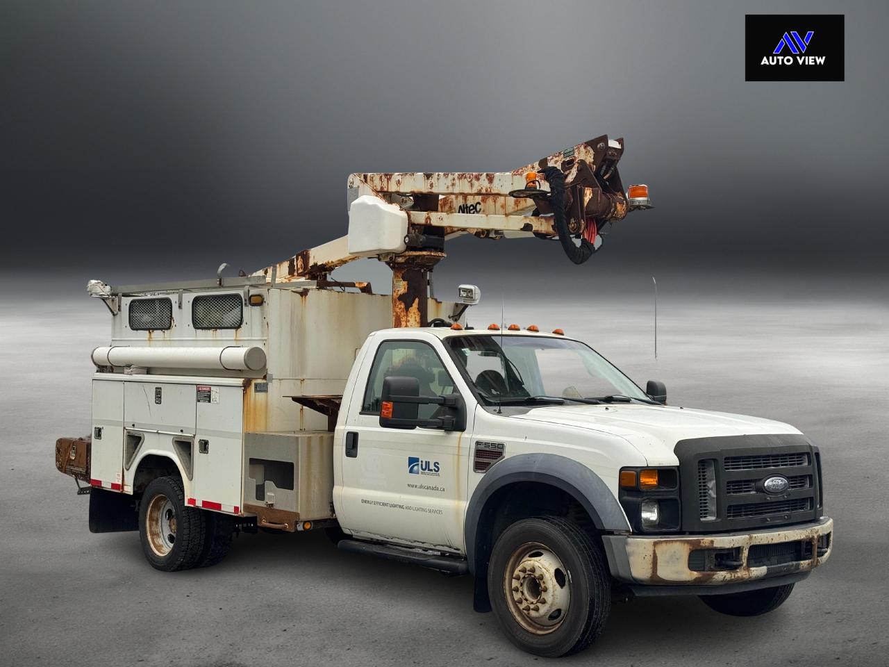 2008 Ford SUPER DUTY F-550 DRW XL **BOOM TRUCK**ONE OWNER** - Photo #3