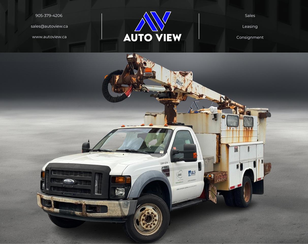 2008 Ford SUPER DUTY F-550 DRW XL **WORKING BOOM ARM** - Photo #1