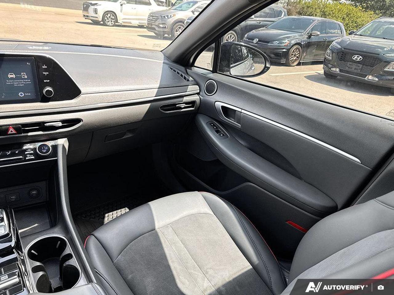 2022 Hyundai Sonata Sport   Apple CarPlay® and Android Auto    Hyundai Photo