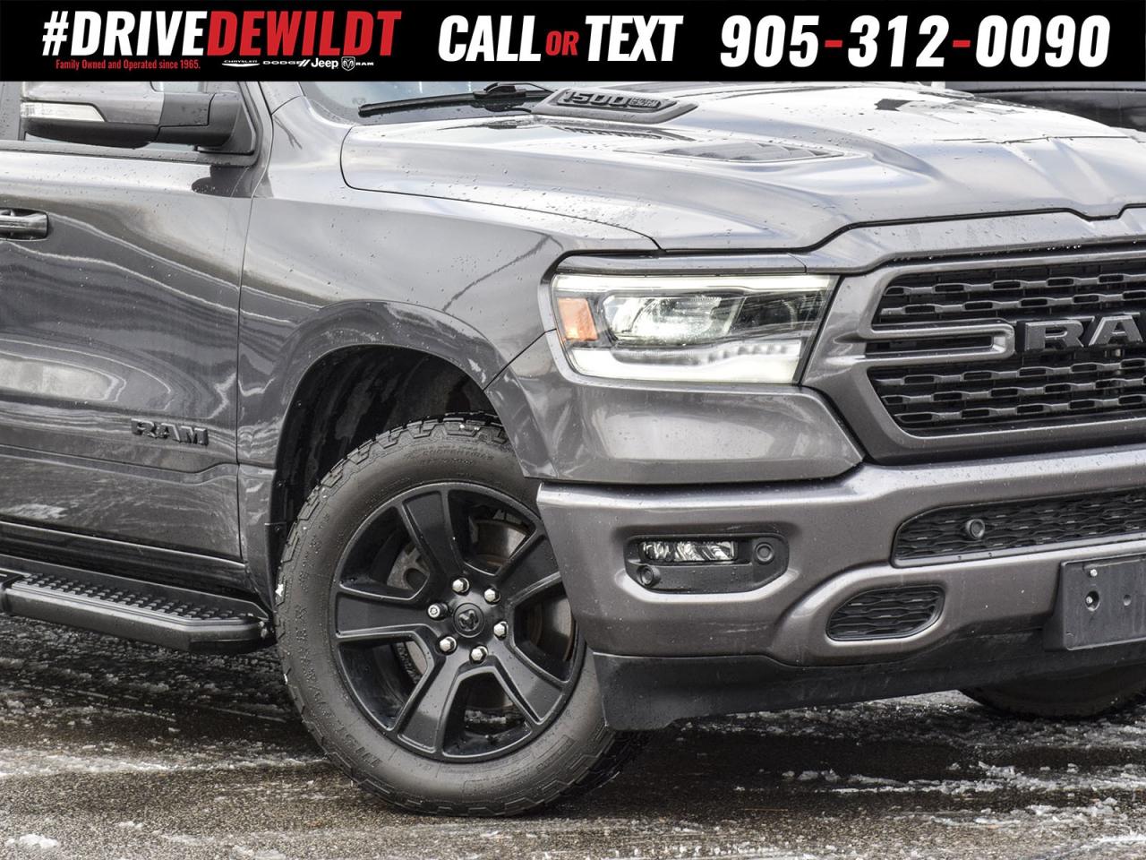 2022 RAM 1500 SPORT   LEATHER SEATS   ONE OWNER Photo