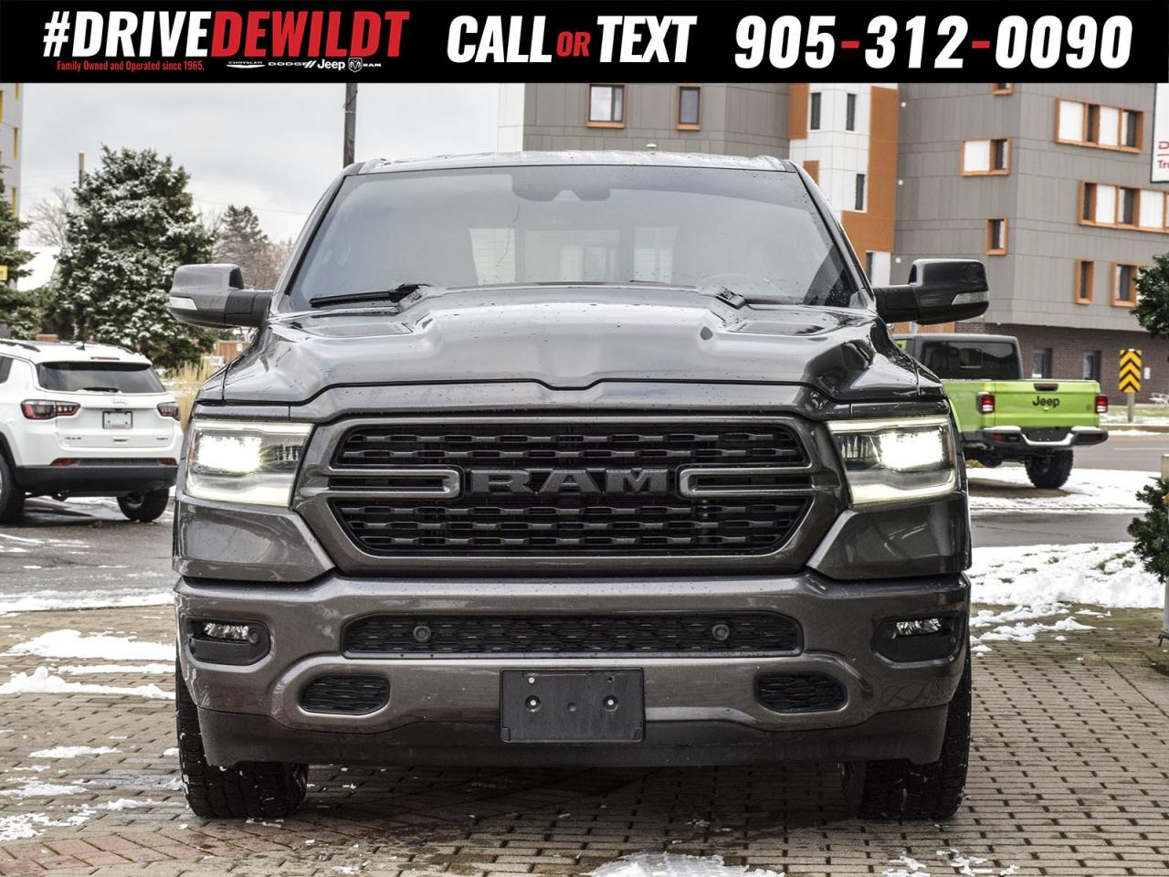 2022 RAM 1500 SPORT   LEATHER SEATS   ONE OWNER Photo4