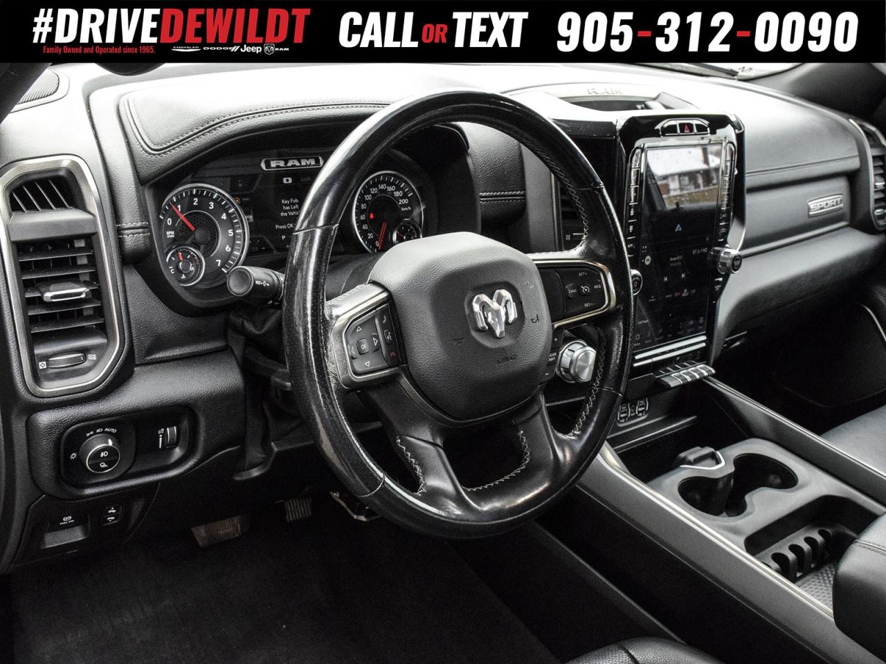 2022 RAM 1500 SPORT   LEATHER SEATS   ONE OWNER Photo