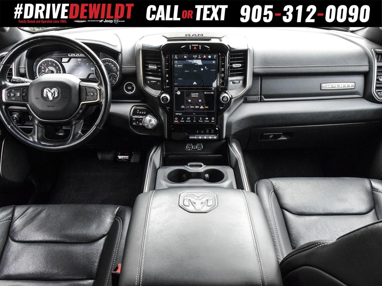 2022 RAM 1500 SPORT   LEATHER SEATS   ONE OWNER Photo
