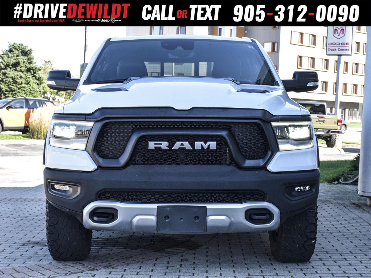 2021 RAM 1500 REBEL   HEATED SEATS AND WHEEL   ONE OWNER Photo3