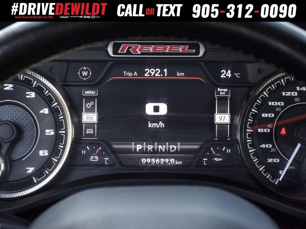 2021 RAM 1500 REBEL   HEATED SEATS AND WHEEL   ONE OWNER Photo