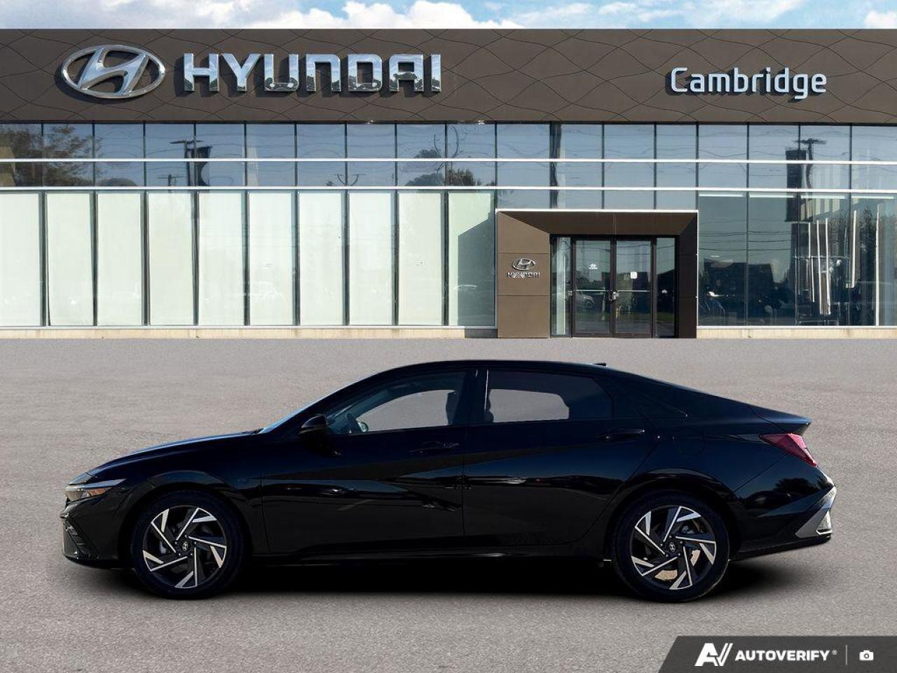 2024 Hyundai Elantra Preferred IVT w/Sun & Tech Package   Sunroof   Hea Photo3