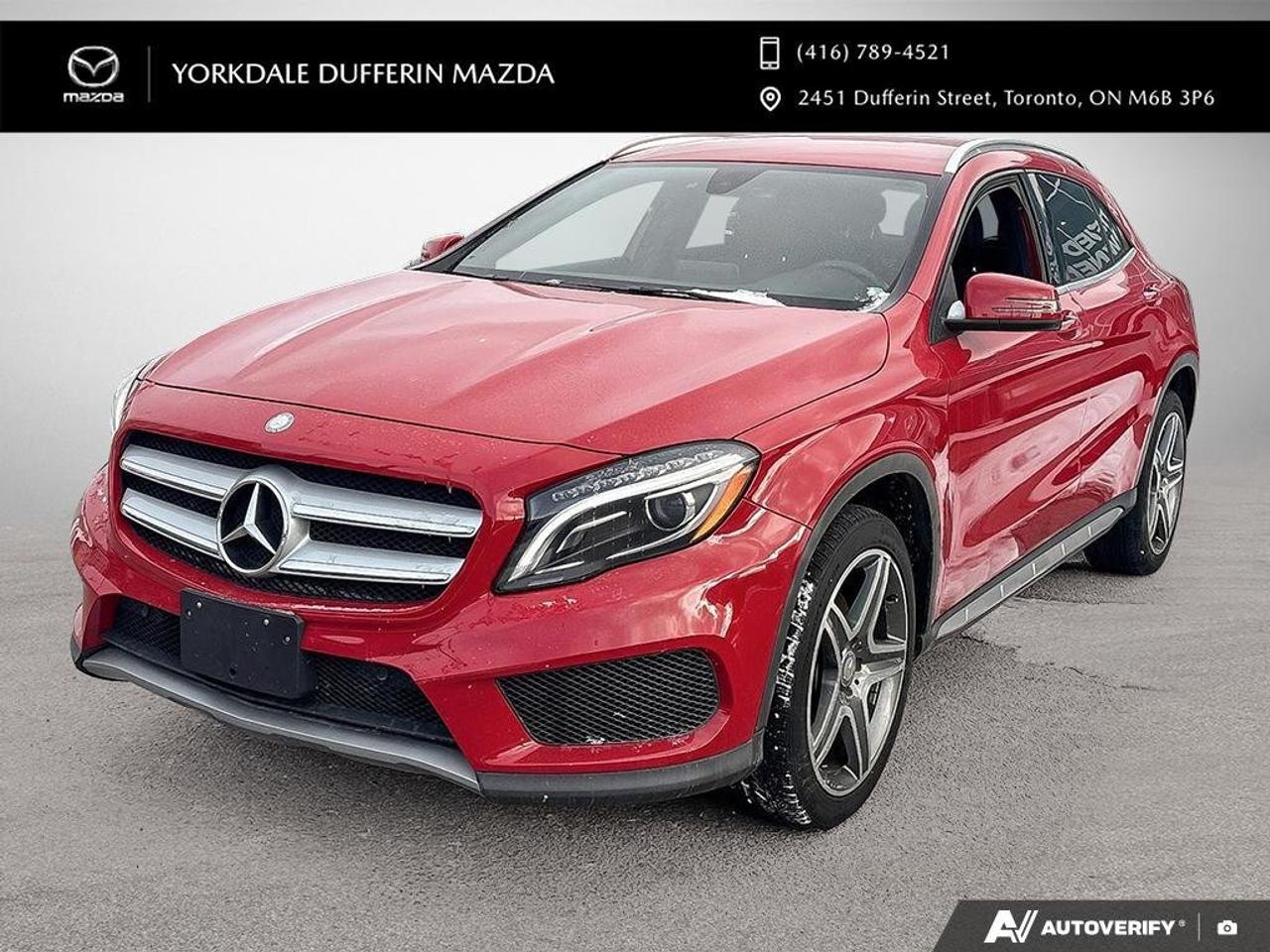 2016 Mercedes-Benz GLA GLA 250 BLACK LEATHER INTERIOR! Photo0