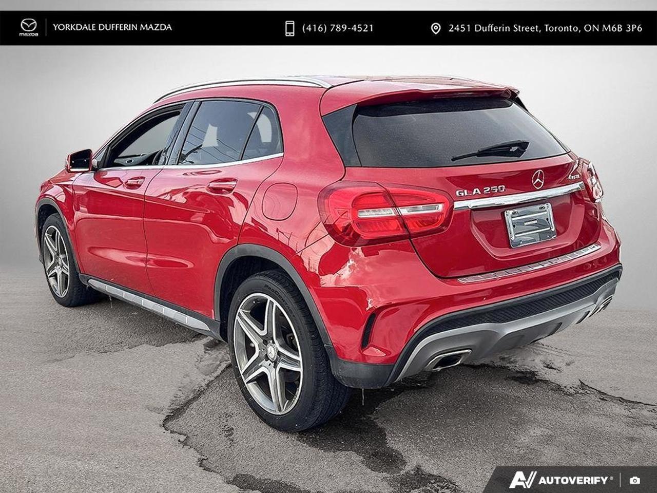 2016 Mercedes-Benz GLA GLA 250 BLACK LEATHER INTERIOR! Photo3