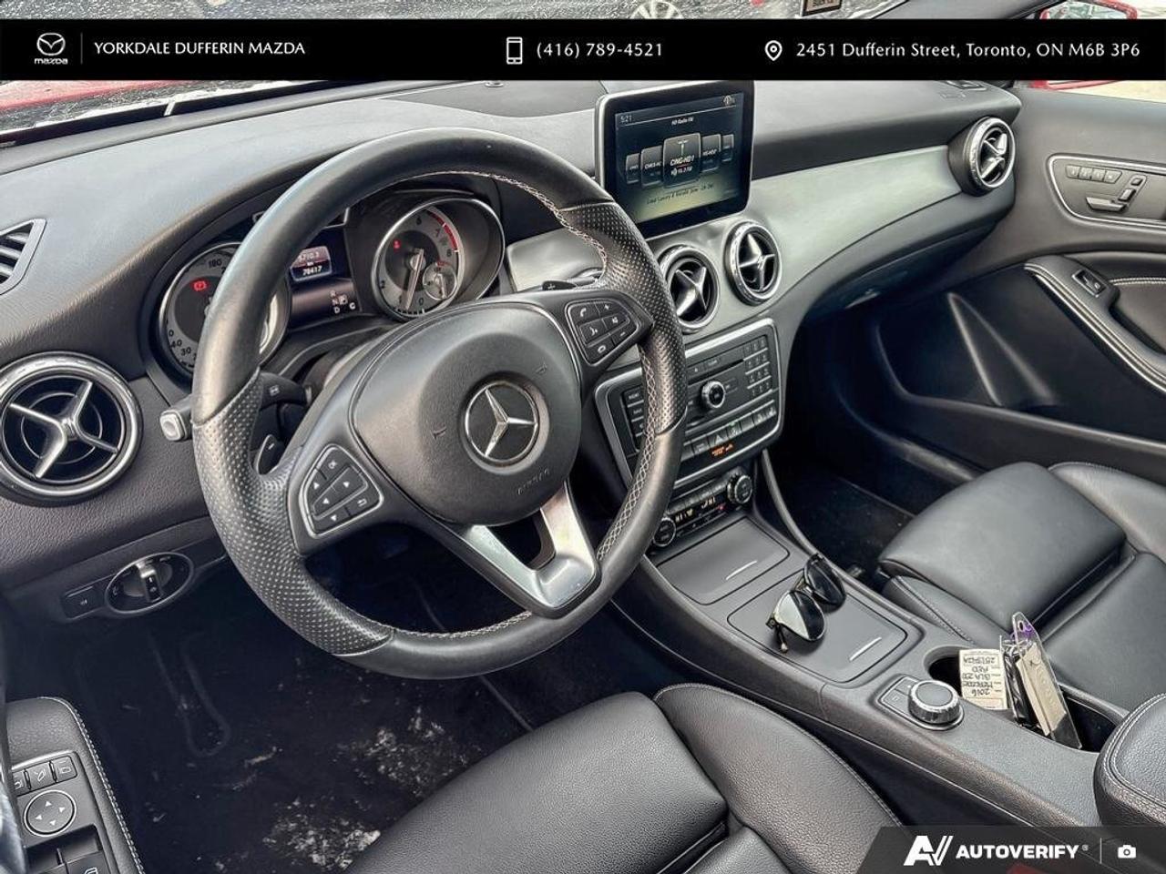 2016 Mercedes-Benz GLA GLA 250 BLACK LEATHER INTERIOR! Photo