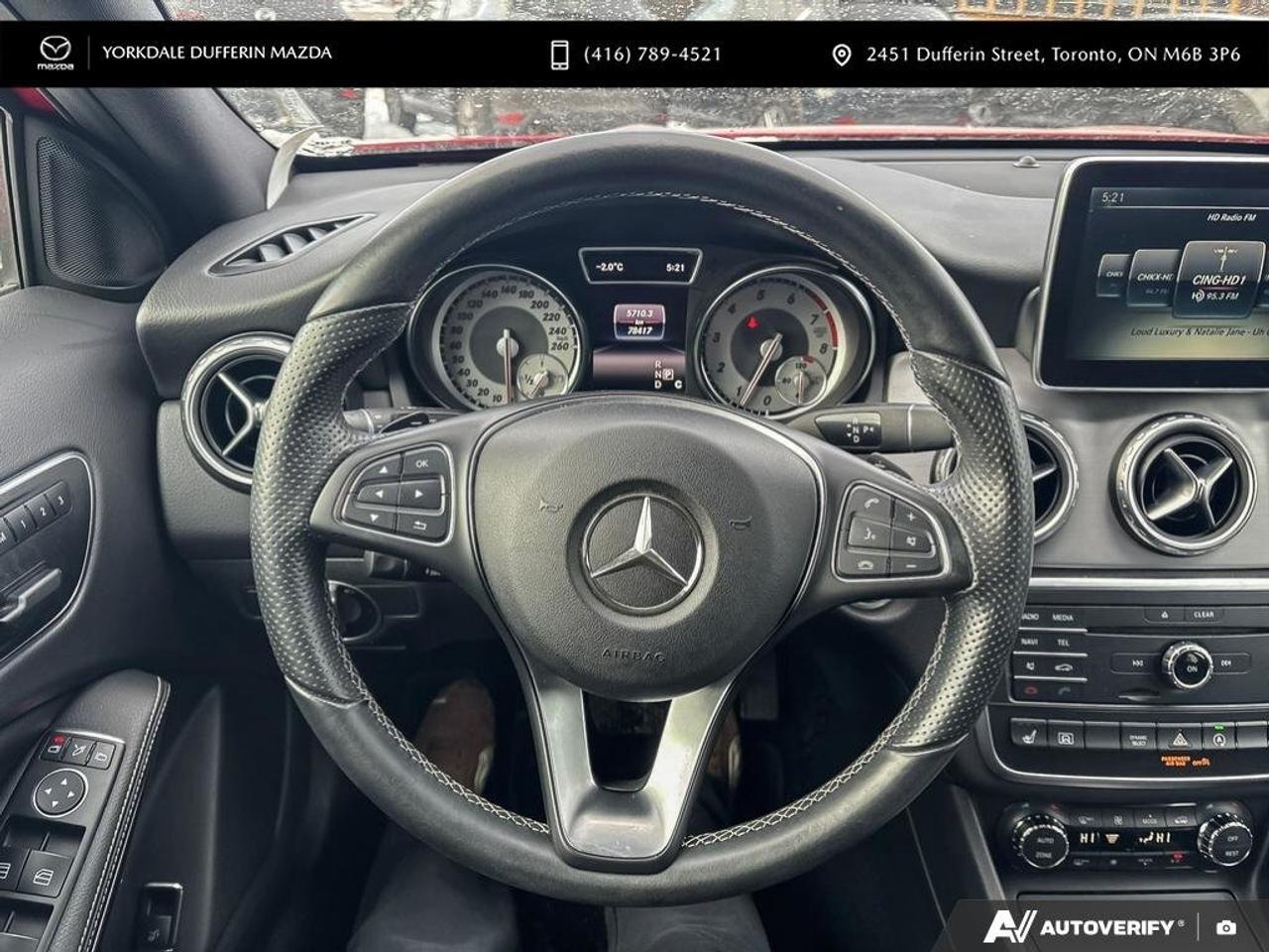 2016 Mercedes-Benz GLA GLA 250 BLACK LEATHER INTERIOR! Photo