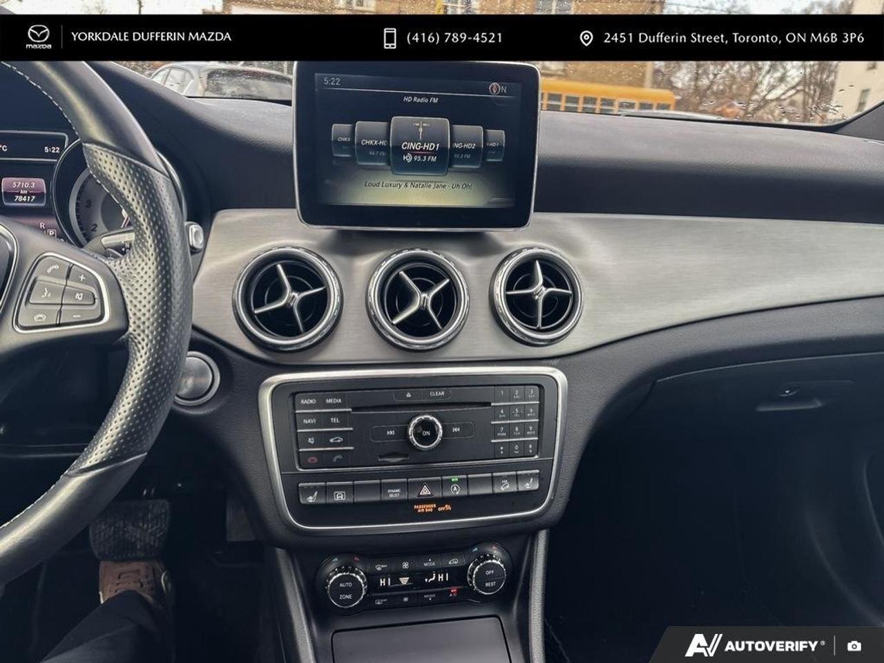 2016 Mercedes-Benz GLA GLA 250 BLACK LEATHER INTERIOR! Photo