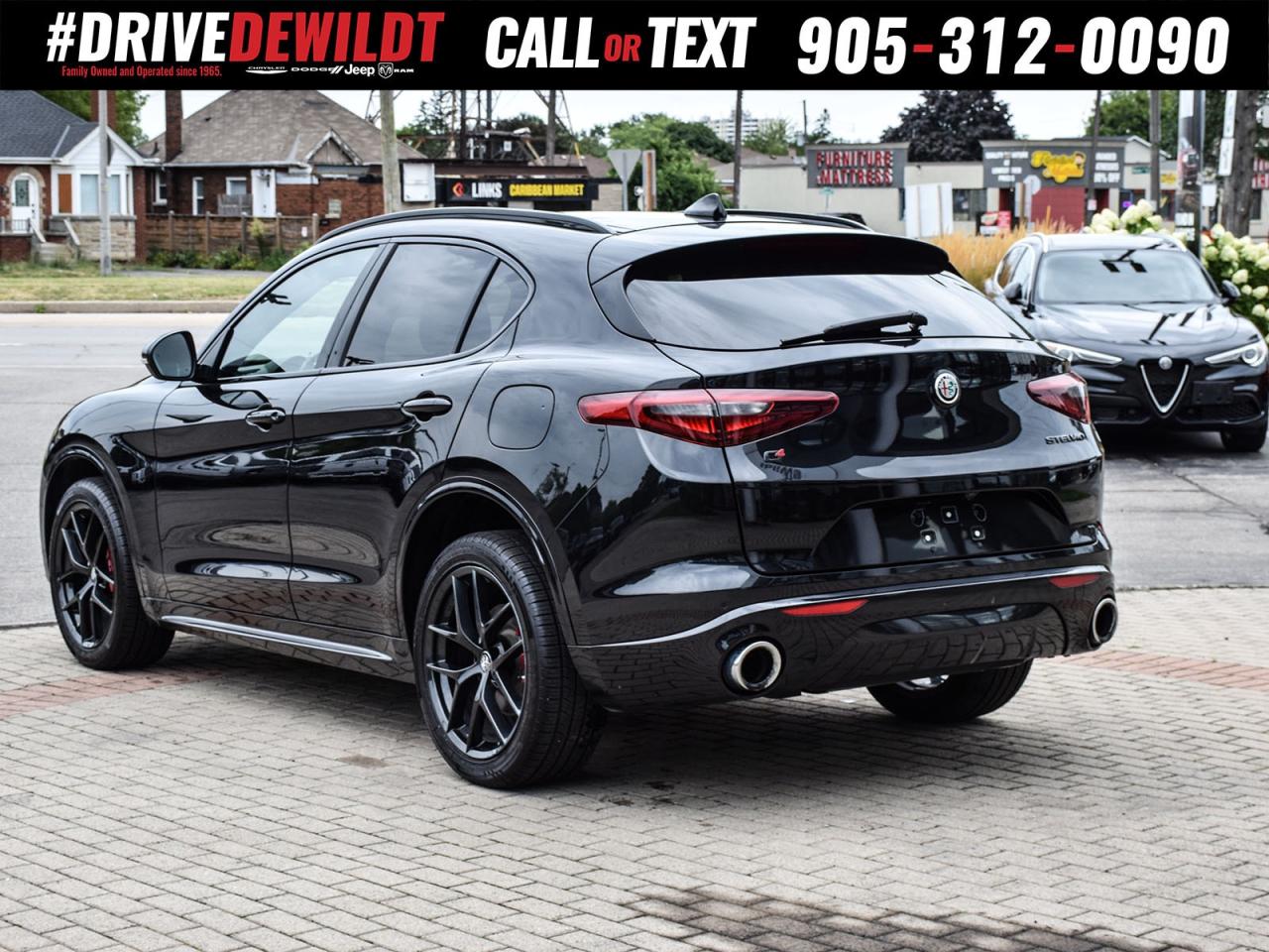 2021 Alfa Romeo Stelvio Ti AWD   RED LEATHER SEATS   DUAL-PANE SUNROOF Photo