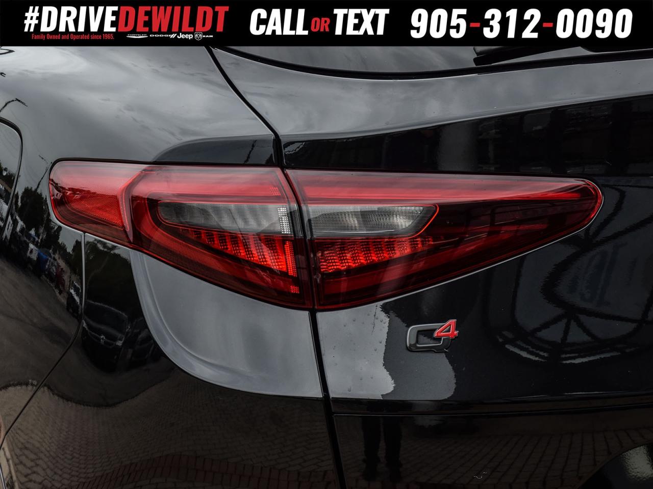 2021 Alfa Romeo Stelvio Ti AWD   RED LEATHER SEATS   DUAL-PANE SUNROOF Photo