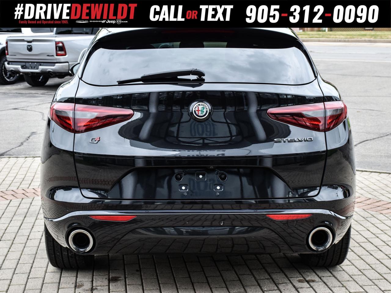 2021 Alfa Romeo Stelvio Ti AWD   RED LEATHER SEATS   DUAL-PANE SUNROOF Photo