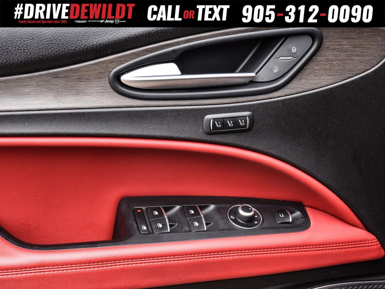 2021 Alfa Romeo Stelvio Ti AWD   RED LEATHER SEATS   DUAL-PANE SUNROOF Photo