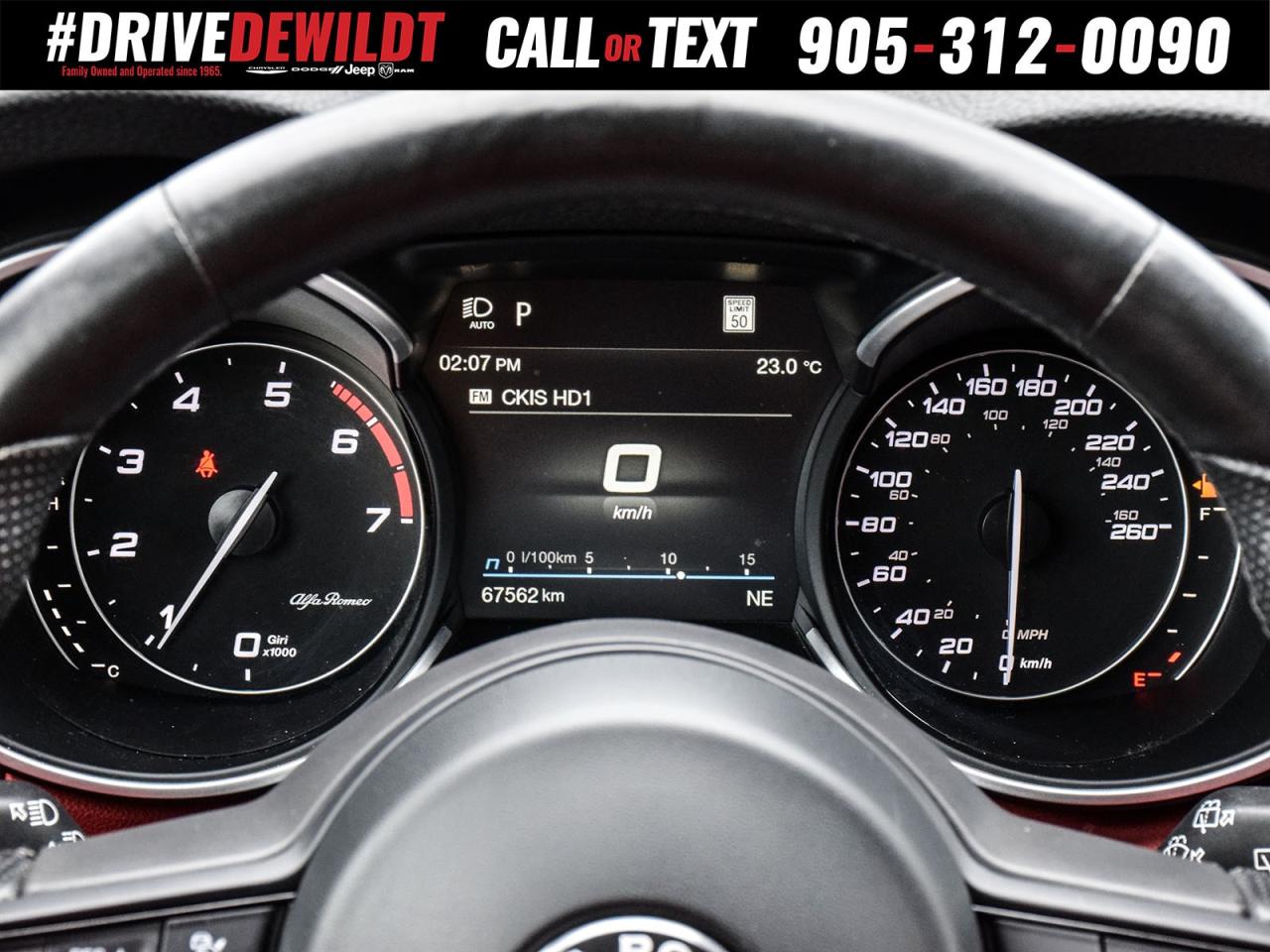 2021 Alfa Romeo Stelvio Ti AWD   RED LEATHER SEATS   DUAL-PANE SUNROOF Photo