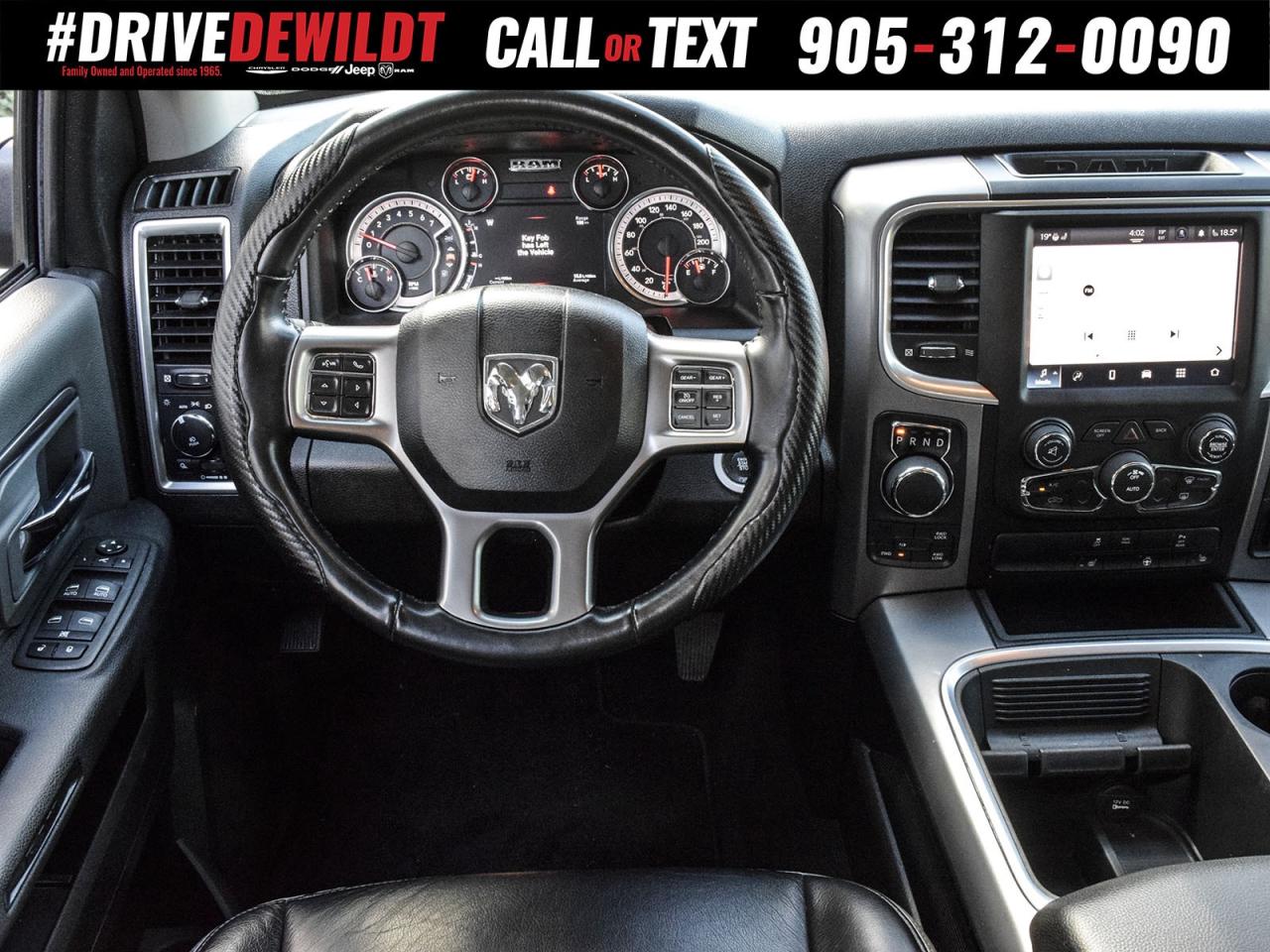 2022 RAM 1500 Classic SLT   LEATHER SEATS   HEATED SEATS + WHEEL Photo