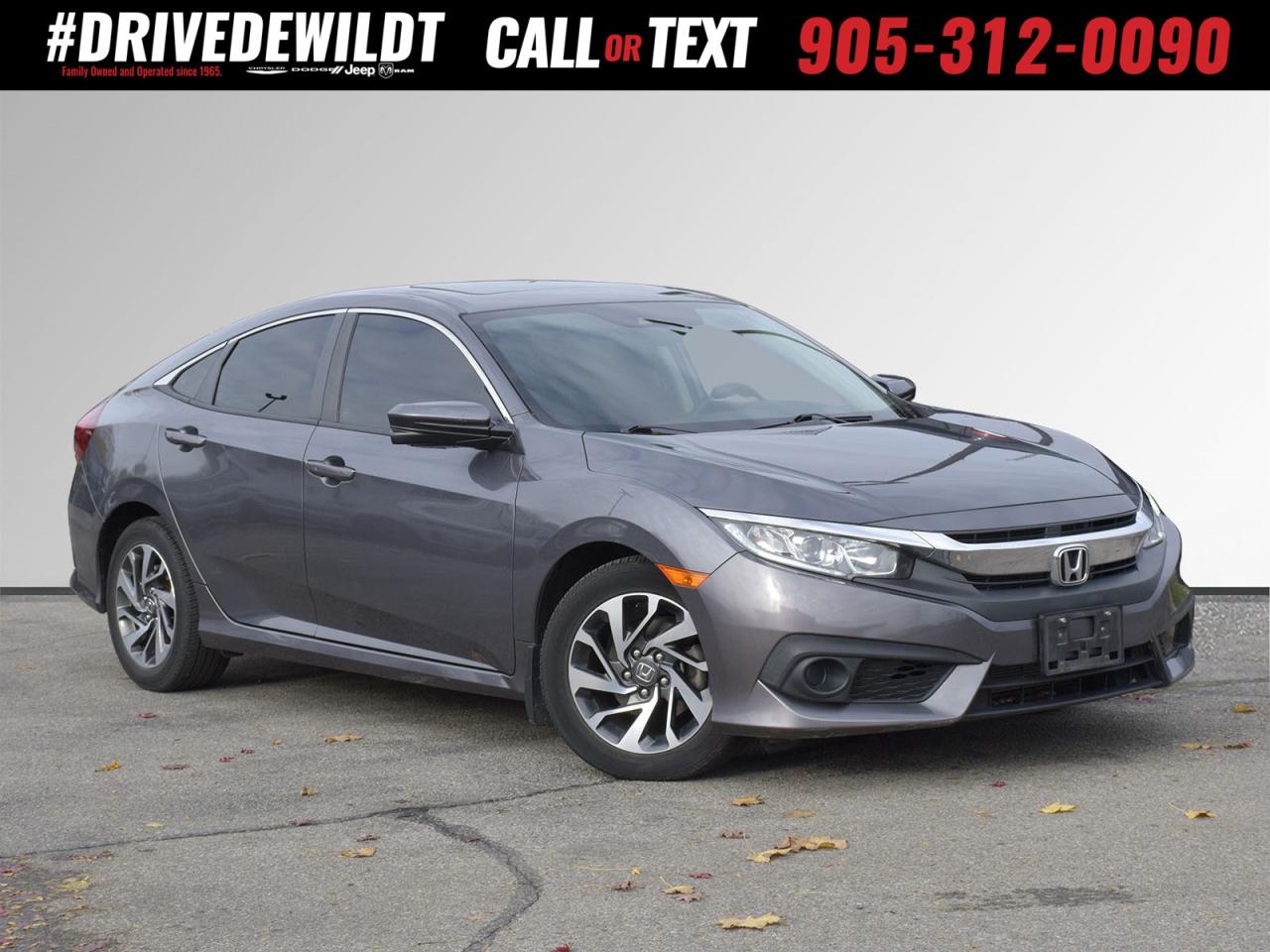 2018 Honda Civic Sedan EX   POWER SUNROOF   HEATED SEATS Photo0