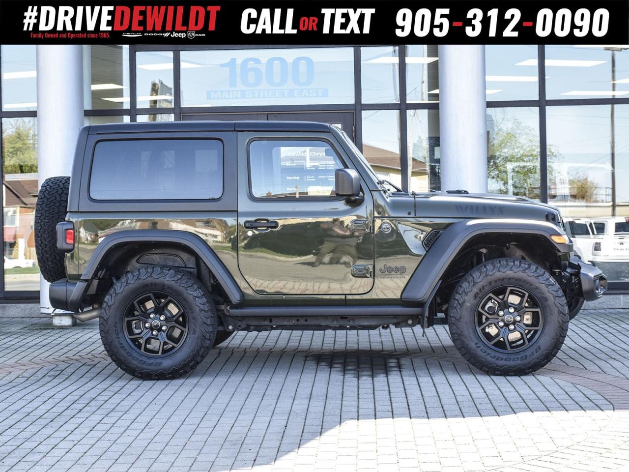 2024 Jeep Wrangler WILLYS   HEATED SEATS + WHEEL   ONE OWNER Photo4
