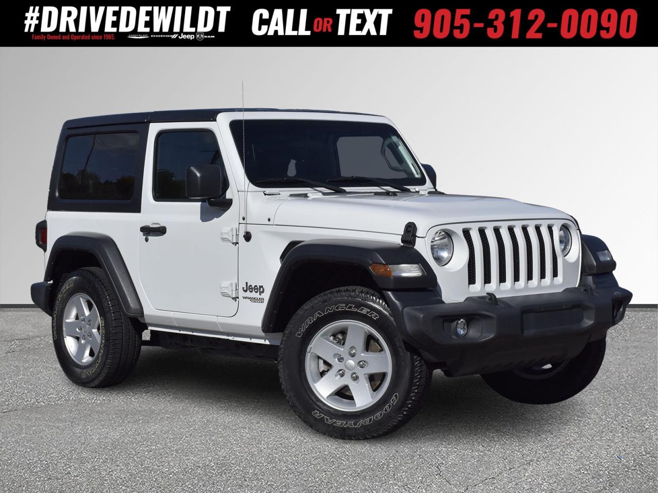 2020 Jeep Wrangler SPORT   MANUAL   ONE OWNER Photo0