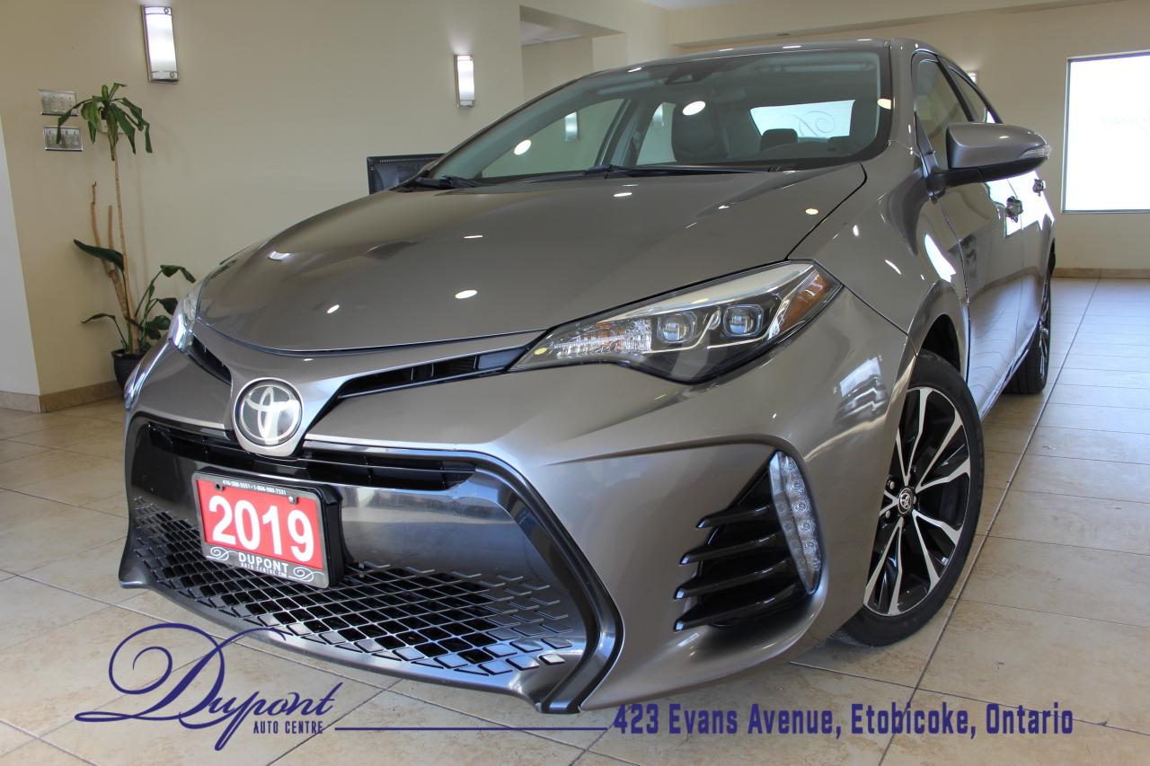 2019 Toyota Corolla SE CVT Sunroof RearCam Heated Seats! Photo0
