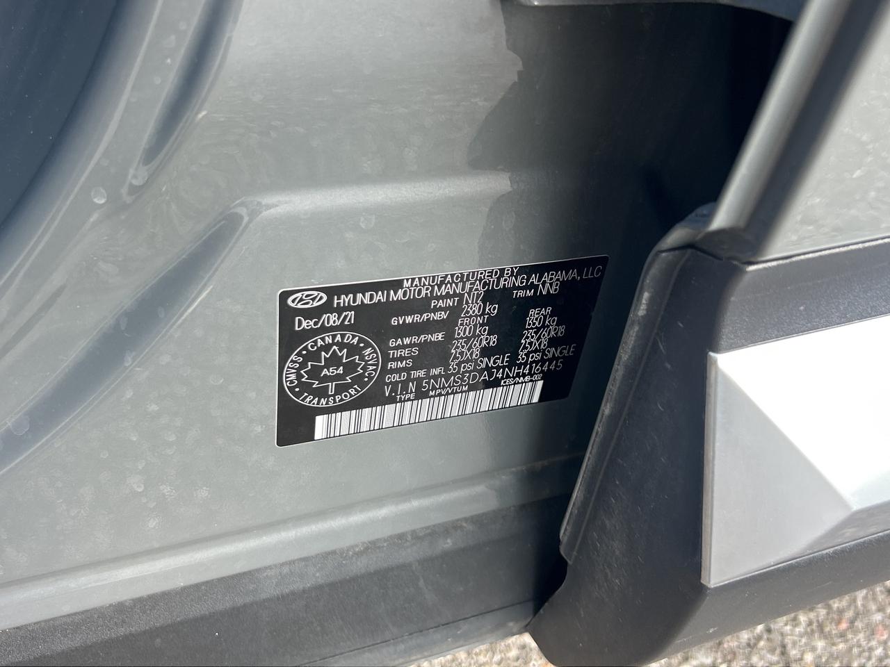 2022 Hyundai Santa Fe Preferred Photo