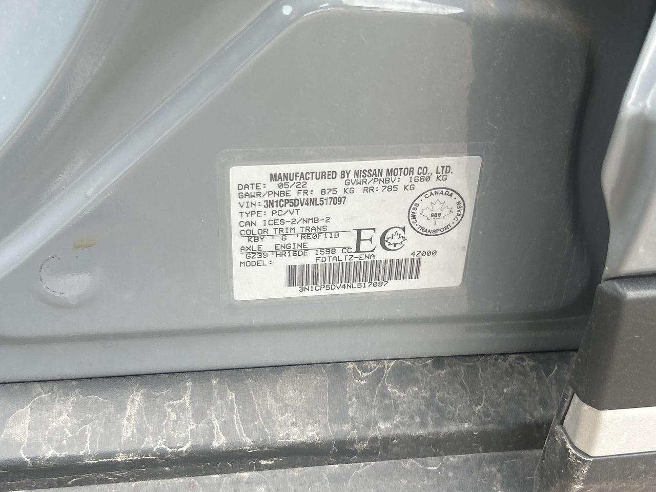 2022 Nissan Kicks SR FWD   Clean Carfax Photo
