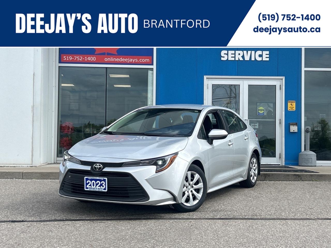 2023 Toyota Corolla LE     Factory Warranty   Clean Carfax Photo