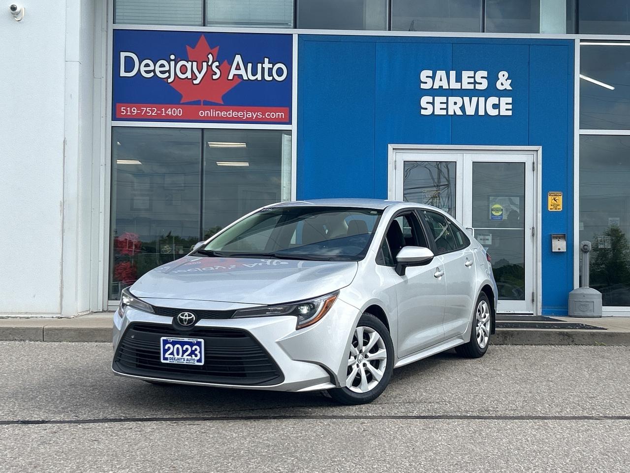 2023 Toyota Corolla LE FWD   Factory Warranty   Clean Carfax Photo