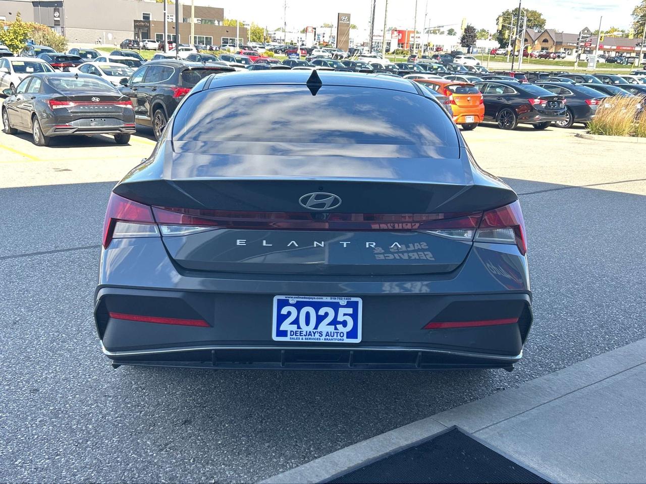 2025 Hyundai Elantra Preferred FWD   Factory Warranty   Clean Carfax Photo3