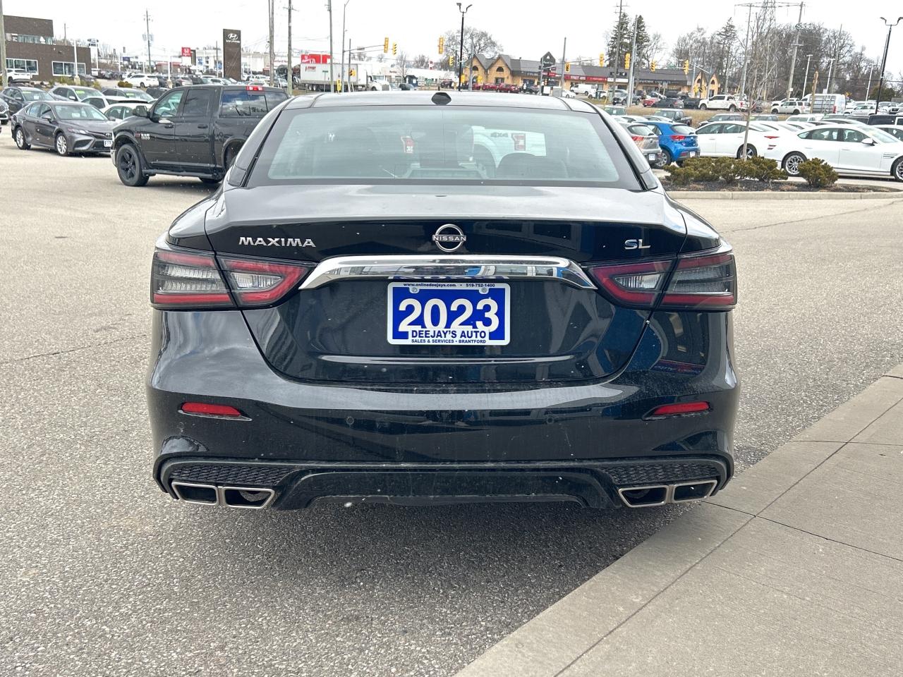 2023 Nissan Maxima SL   Leather   Dual Sunroof   Nav   Clean Carfax Photo